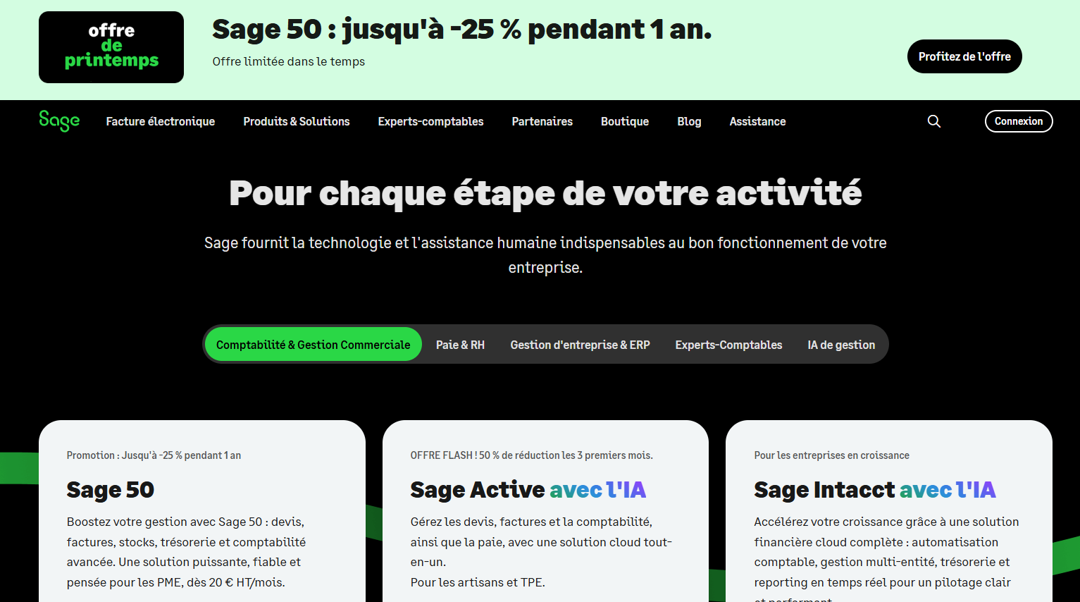 Interface de Sage
